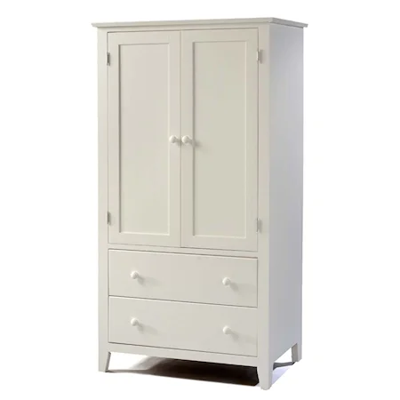 Wardrobe with Hang Rod